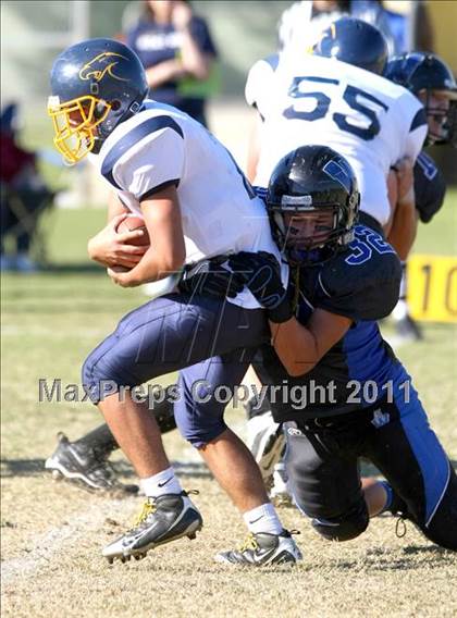 Thumbnail 1 in Southlands Christian @ Windward (CIF SS D1 8-Man Playoffs) photogallery.