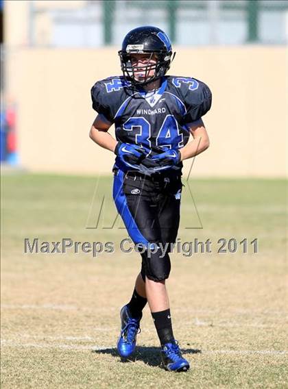 Thumbnail 2 in Southlands Christian @ Windward (CIF SS D1 8-Man Playoffs) photogallery.