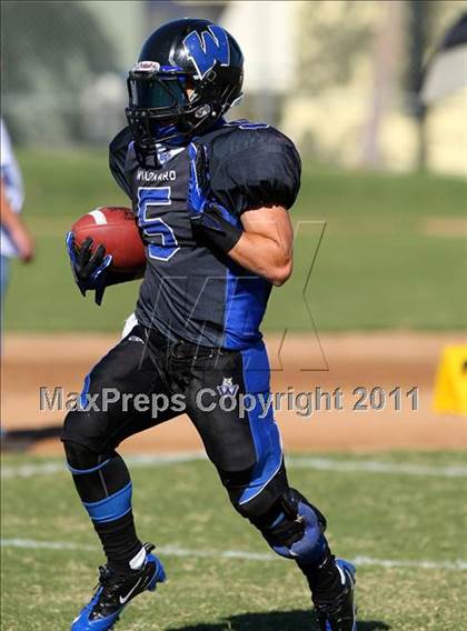 Thumbnail 3 in Southlands Christian @ Windward (CIF SS D1 8-Man Playoffs) photogallery.