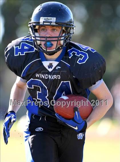 Thumbnail 2 in Southlands Christian @ Windward (CIF SS D1 8-Man Playoffs) photogallery.