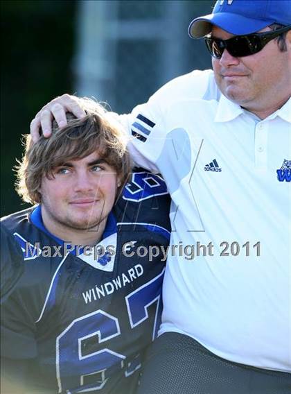 Thumbnail 2 in Southlands Christian @ Windward (CIF SS D1 8-Man Playoffs) photogallery.