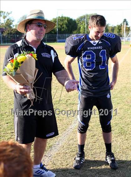 Thumbnail 3 in Southlands Christian @ Windward (CIF SS D1 8-Man Playoffs) photogallery.