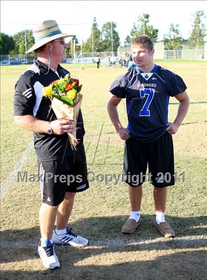 Thumbnail 2 in Southlands Christian @ Windward (CIF SS D1 8-Man Playoffs) photogallery.