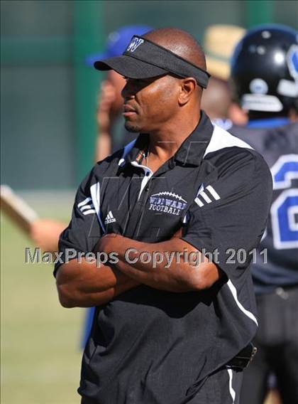 Thumbnail 2 in Southlands Christian @ Windward (CIF SS D1 8-Man Playoffs) photogallery.