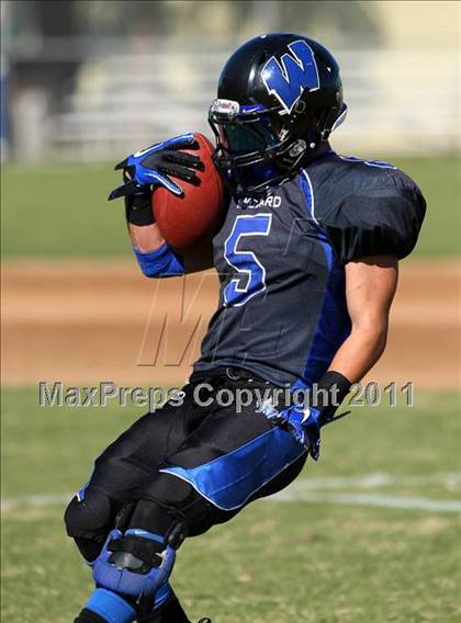 Thumbnail 2 in Southlands Christian @ Windward (CIF SS D1 8-Man Playoffs) photogallery.