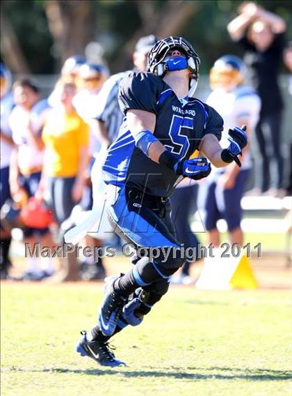 Thumbnail 2 in Southlands Christian @ Windward (CIF SS D1 8-Man Playoffs) photogallery.