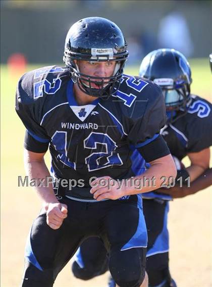 Thumbnail 2 in Southlands Christian @ Windward (CIF SS D1 8-Man Playoffs) photogallery.