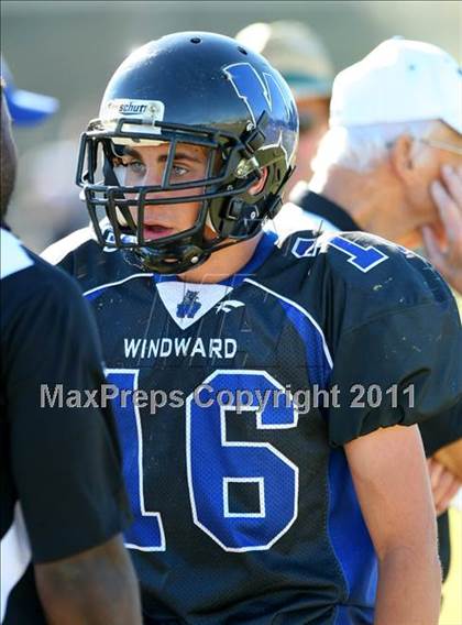 Thumbnail 3 in Southlands Christian @ Windward (CIF SS D1 8-Man Playoffs) photogallery.