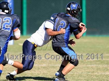 Thumbnail 1 in Southlands Christian @ Windward (CIF SS D1 8-Man Playoffs) photogallery.