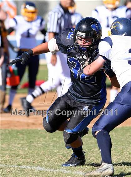 Thumbnail 3 in Southlands Christian @ Windward (CIF SS D1 8-Man Playoffs) photogallery.