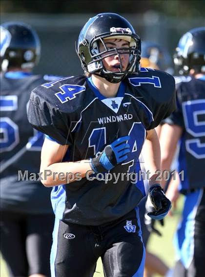 Thumbnail 3 in Southlands Christian @ Windward (CIF SS D1 8-Man Playoffs) photogallery.