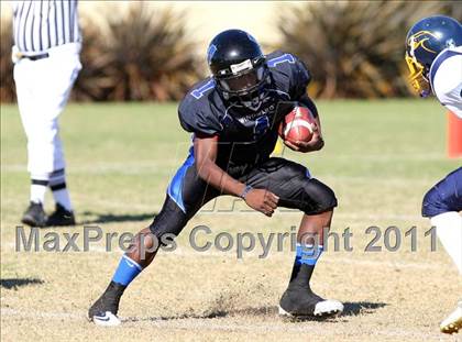 Thumbnail 2 in Southlands Christian @ Windward (CIF SS D1 8-Man Playoffs) photogallery.