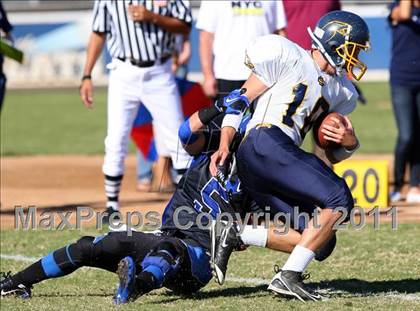 Thumbnail 2 in Southlands Christian @ Windward (CIF SS D1 8-Man Playoffs) photogallery.