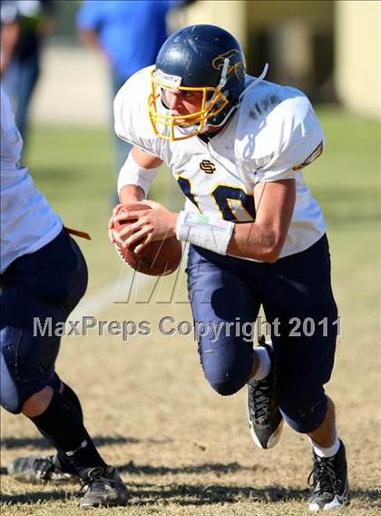 Thumbnail 2 in Southlands Christian @ Windward (CIF SS D1 8-Man Playoffs) photogallery.