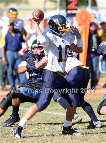Thumbnail 2 in Southlands Christian @ Windward (CIF SS D1 8-Man Playoffs) photogallery.