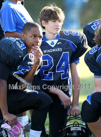Thumbnail 3 in Southlands Christian @ Windward (CIF SS D1 8-Man Playoffs) photogallery.