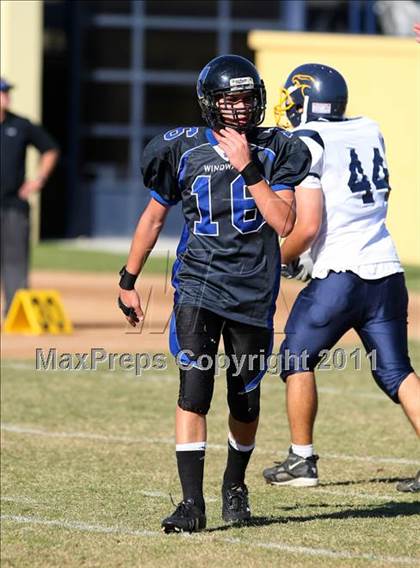 Thumbnail 3 in Southlands Christian @ Windward (CIF SS D1 8-Man Playoffs) photogallery.