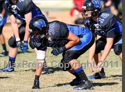 Thumbnail 2 in Southlands Christian @ Windward (CIF SS D1 8-Man Playoffs) photogallery.