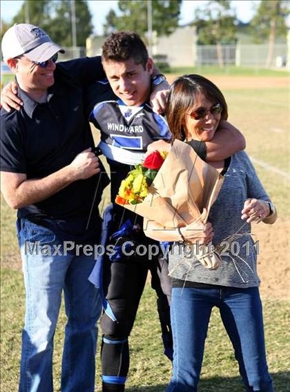 Thumbnail 3 in Southlands Christian @ Windward (CIF SS D1 8-Man Playoffs) photogallery.