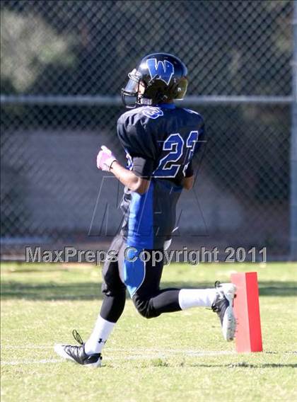 Thumbnail 3 in Southlands Christian @ Windward (CIF SS D1 8-Man Playoffs) photogallery.