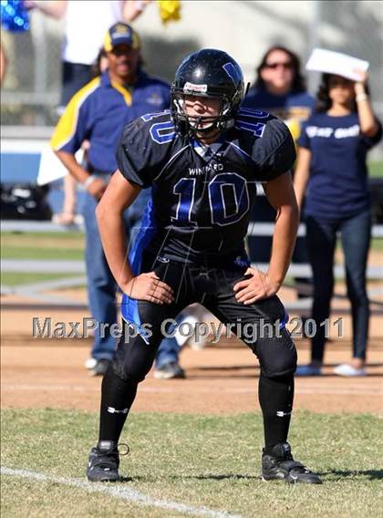 Thumbnail 3 in Southlands Christian @ Windward (CIF SS D1 8-Man Playoffs) photogallery.