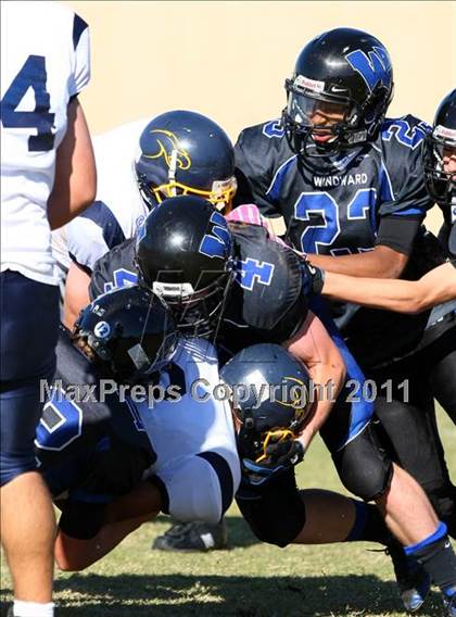 Thumbnail 1 in Southlands Christian @ Windward (CIF SS D1 8-Man Playoffs) photogallery.