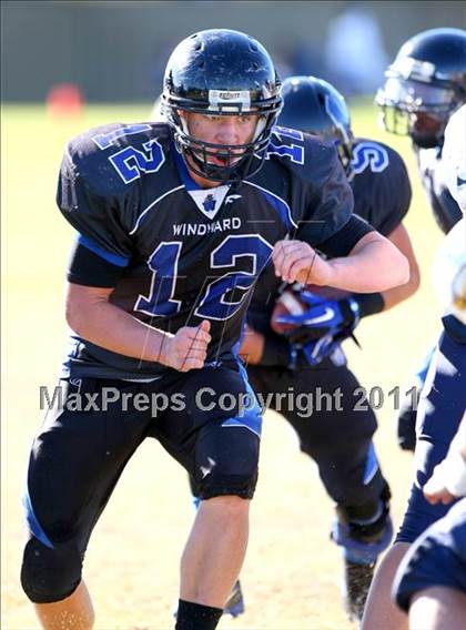Thumbnail 3 in Southlands Christian @ Windward (CIF SS D1 8-Man Playoffs) photogallery.
