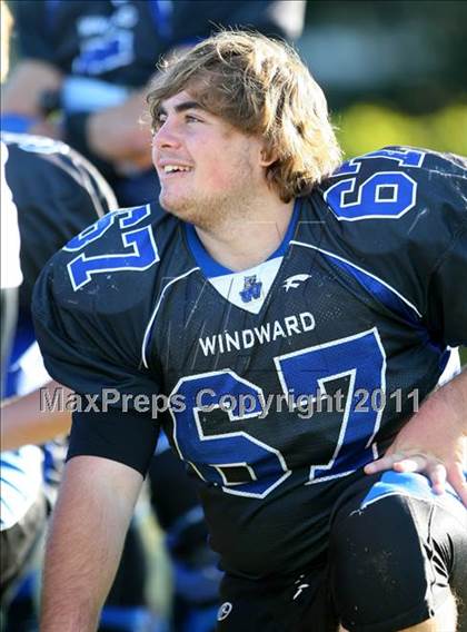 Thumbnail 2 in Southlands Christian @ Windward (CIF SS D1 8-Man Playoffs) photogallery.
