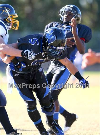 Thumbnail 1 in Southlands Christian @ Windward (CIF SS D1 8-Man Playoffs) photogallery.