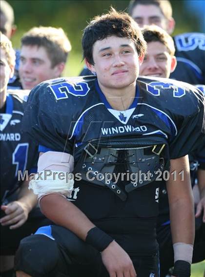 Thumbnail 2 in Southlands Christian @ Windward (CIF SS D1 8-Man Playoffs) photogallery.