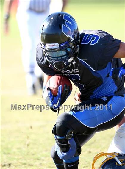 Thumbnail 3 in Southlands Christian @ Windward (CIF SS D1 8-Man Playoffs) photogallery.