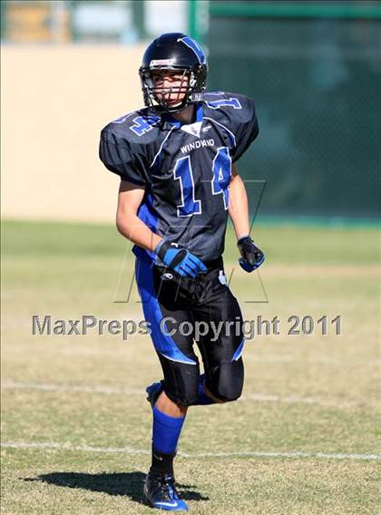 Thumbnail 3 in Southlands Christian @ Windward (CIF SS D1 8-Man Playoffs) photogallery.