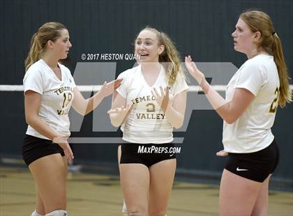 Thumbnail 1 in Temecula Valley vs Long Beach Poly (Dave Mohs Tournament) photogallery.