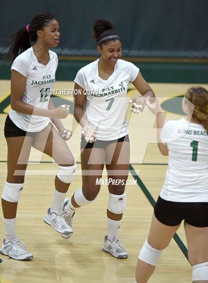 Thumbnail 1 in Temecula Valley vs Long Beach Poly (Dave Mohs Tournament) photogallery.