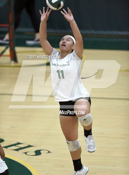 Thumbnail 3 in Temecula Valley vs Long Beach Poly (Dave Mohs Tournament) photogallery.