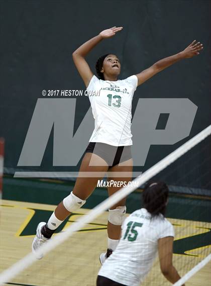 Thumbnail 1 in Temecula Valley vs Long Beach Poly (Dave Mohs Tournament) photogallery.