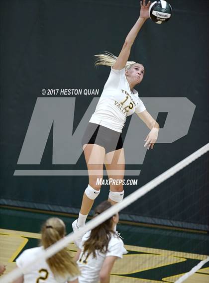 Thumbnail 1 in Temecula Valley vs Long Beach Poly (Dave Mohs Tournament) photogallery.