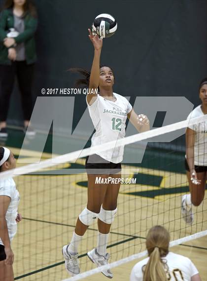 Thumbnail 1 in Temecula Valley vs Long Beach Poly (Dave Mohs Tournament) photogallery.