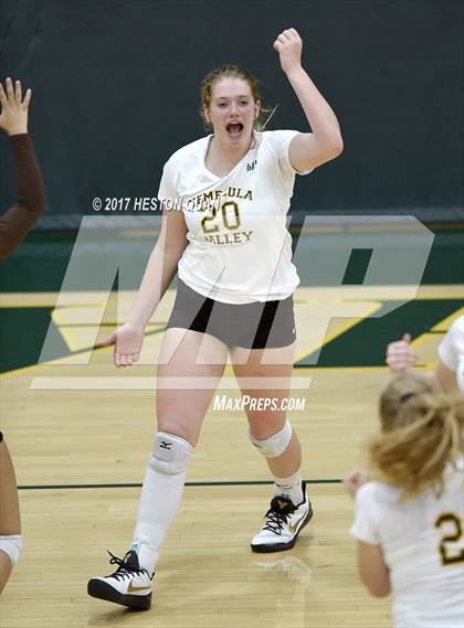 Thumbnail 3 in Temecula Valley vs Long Beach Poly (Dave Mohs Tournament) photogallery.