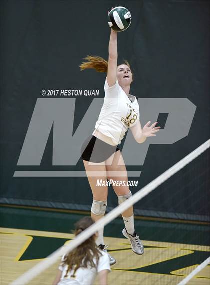 Thumbnail 3 in Temecula Valley vs Long Beach Poly (Dave Mohs Tournament) photogallery.