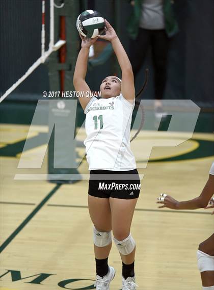 Thumbnail 1 in Temecula Valley vs Long Beach Poly (Dave Mohs Tournament) photogallery.