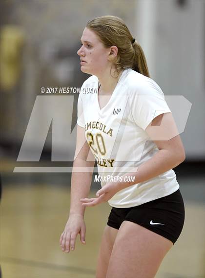 Thumbnail 1 in Temecula Valley vs Long Beach Poly (Dave Mohs Tournament) photogallery.