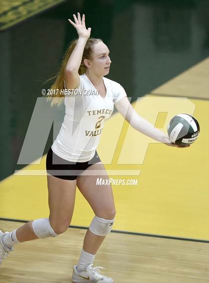 Thumbnail 1 in Temecula Valley vs Long Beach Poly (Dave Mohs Tournament) photogallery.