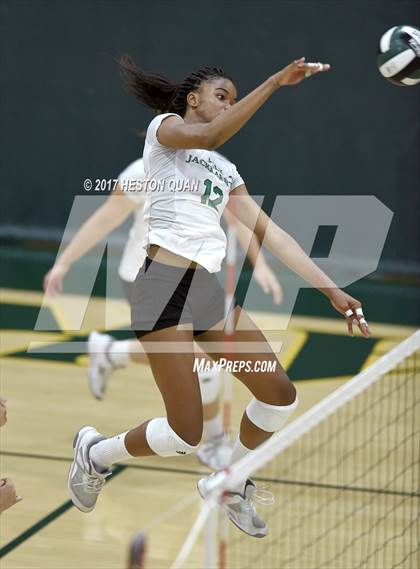 Thumbnail 1 in Temecula Valley vs Long Beach Poly (Dave Mohs Tournament) photogallery.