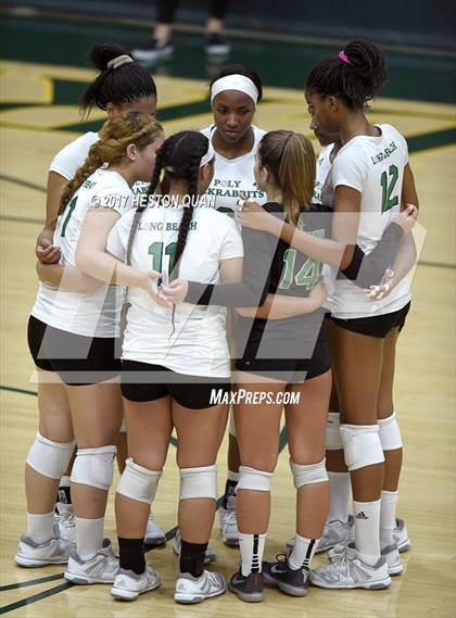 Thumbnail 1 in Temecula Valley vs Long Beach Poly (Dave Mohs Tournament) photogallery.