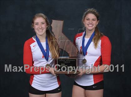 Thumbnail 1 in Albany vs Cathedral Catholic (CIF State D3 Trophy/Team Awards) photogallery.