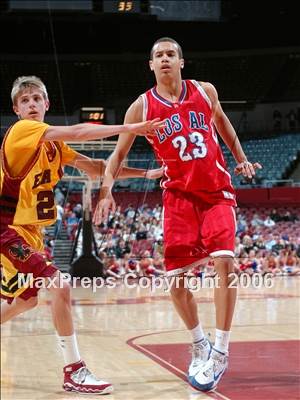 Thumbnail 1 in Los Alamitos vs. Clovis West (CIF SoCal D1 Final) photogallery.