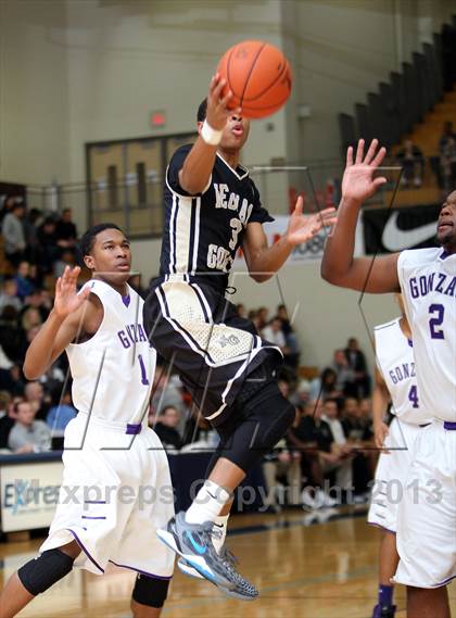 Thumbnail 3 in Neumann Goretti vs. Gonzaga (Les Schwab Invitational) photogallery.