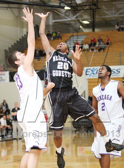 Thumbnail 2 in Neumann Goretti vs. Gonzaga (Les Schwab Invitational) photogallery.
