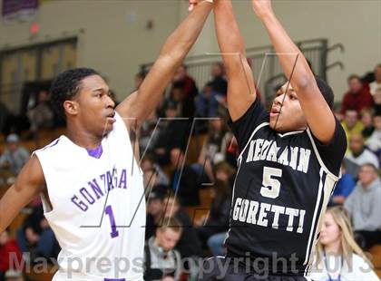 Thumbnail 1 in Neumann Goretti vs. Gonzaga (Les Schwab Invitational) photogallery.